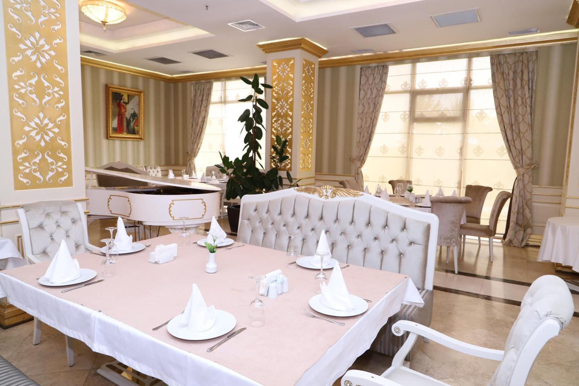 Ayan Palace Hotel Tovuz Exterior photo